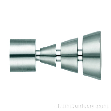 Conical Head Aluminium Legering Gordijnpalen